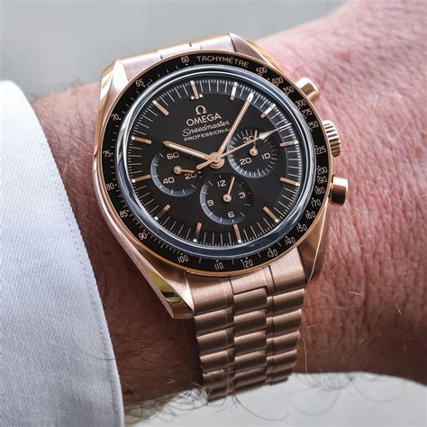 omega speedmaster professional sedna gold|omega speedmaster moonwatch sedna gold.